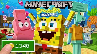 Minecraft: SpongeBob SquarePants (Bedrock DLC Mashup Pack!)