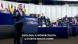 Milan Uhrík naložil predsedníčke Eurokomisie Leyenovej: Neprovokujte strednú Európu!