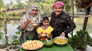 পরিস্থিতি কারনে আজ আমার আব্বু হলো ফুচকাওয়ালা Fuchka Panipuri Recipe 