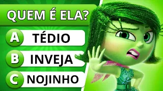 😡🤢😭 DIVERTIDA MENTE 2 | 25 MEGA DESAFIOS | SÓ 3% VAI ACERTAR TODAS 🔥💥 | #calopquiz #divertidamente2
