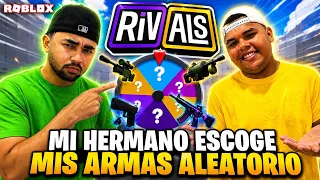 Jugando CLASIFICATORIA con armas aleatorias RIVALS 