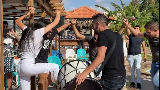 يا عفوالله دبكة📿هذه الفتاة التي جننت العالم بالمسبح😱شاهد للنهاية ولن تندم🔥 Dabke in Swimming pool