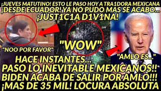 JUEVES DE JUSTICIAA! ASI TERMINO HOY MEXICANA TRAIDORAA EN ECUADOR MAS DE 35 MIL PRIAN SIN PALABRAS