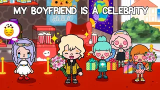 My Boyfriend Is a Celebrity 👦🎉✨Toca Life Love Story | Toca Boca House