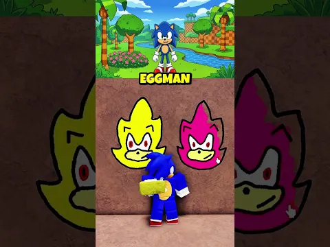 Eggman, Sonic, Amy, Tails e Super Sonic pintaram o Super Sonic errado! 🎨🔥🤩