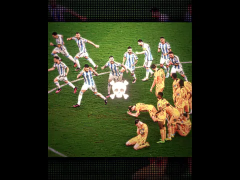ARG vs NED: The Battle ⚔️ 🔥 ☠️ || #worldcup #football #edits