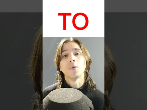 Pronunciación confusa en Inglés "TO" ?!!😳