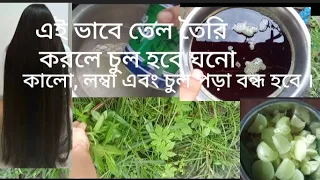 একবার বানিয়ে দেখুন এই তেল চুল লম্বা, ঘন, কালো হবে এবং চুল পড়া বন্ধ হবে।