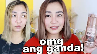 NAGKULAY AKO NG BUHOK USING LUXE ORGANIX HAIR COLOR SHAMPOO! ANG GANDA OMG!
