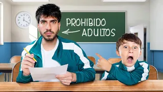 Regresé a la primaria por 1 día.