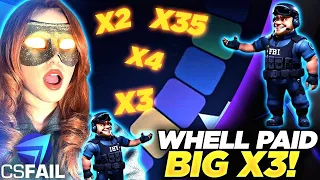 CSFAIL GREAT PROFIT ON WHEEL GAME !! !? | CSFAIL PROMO CODE 2025 | CS.FAIL | csfail