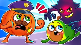 HELP! It's Stranger Danger! Safety Tips for Kids with Mr.Police Officer 🚓| Cartoons by Toonba Team