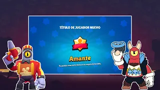 CONSIGO mi QUINTO TÍTULO de MAESTRÍA en BRAWL STARS *AMANTE*