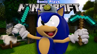 Sonic Plays: MINECRAFT !!!