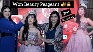 Delhi Beauty Peageant Vlog | Won The Title As 2nd Runner Up | Sommya Jain | Manara Chopra