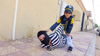 الشرطية سارة تمسك الحرامي شوفوا مين !!