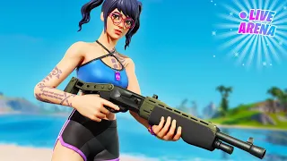 SOLO ARENA LIVE 60k POINTS! (FORTNITE SEASON 7) FORTNITE LIVE