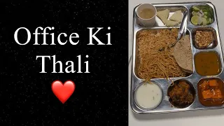 Office Ki Thali ❤️ || Top 5 Office Thali 😱