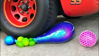 Real Life McQueen Crushing Crunchy & Soft Things! - Floral Foam, Squishy, Tide Pods and More!