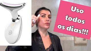 MEU ALIADO NOTURNO: APARELHO DE MASSAGEM FACIAL!!! 🙌🏼