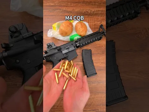 Gel Blaster VS Potato