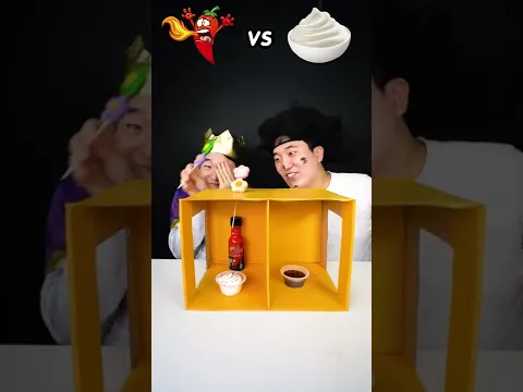 Spice Sauce vs whipping cream? | TikTok Funny Video | HUBA #shorts