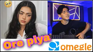 She Got Emotional❤️ When I Singing Hindi Mashup on Omegle | Sobit Tamang