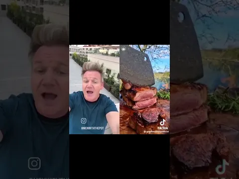 @gordonramsay knows where to find perfect steak 🔥 #shorts #menwiththepot #asmr #food #cooking