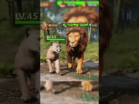 Lion Cub Hunts Alone to Avenge Mother Against a Tiger #lion #tiger #animals #games