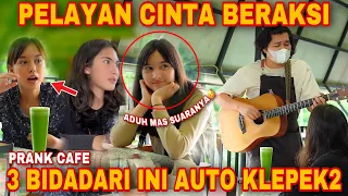 PRANK CAFE!! BIKIN BAPER 3 BIDADARI SAMPAI NAGIH BORRR