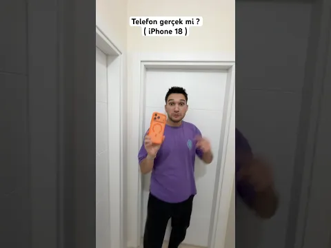 Telefon gerçek mi ? ( iPhone 18 )