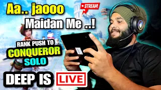 Aa jaoo.. Maidan Me Open Challenge 🔥DEEP  is 🔴LIVE  NOW -  #pubgmobile #pubgmobile #bgmilive