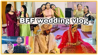 My Best Friend Got MARRIED 🥹❤️ | Desi Indian Wedding Vlog | Niharika Jain