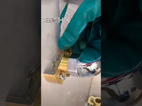 Еще один няшный сантехнический продукт с защитой от дураков 🇨🇳😍#Сантехника радуется прям 🤩