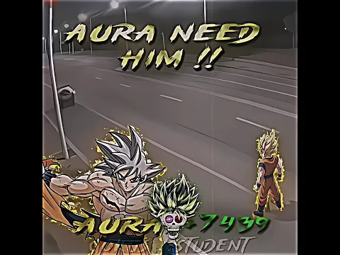 Bro need aura 🔥 aura needs bro 🗿