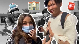 I SNUCK MY FRIEND INTO MY SCHOOL **GONE WRONG** Ft. Prymrr