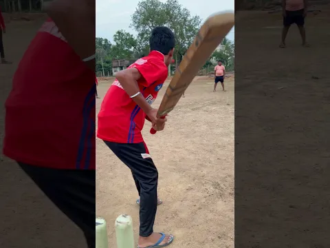 Real Life Cricket 🏏 VS Mobile Games 🥺 #sanjoydas