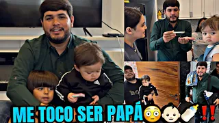ME TOCO SER PAPÁ DE VI CHENTE👶🏻😳‼️ESTO HICIMOS EN EL DIA 🤣‼️