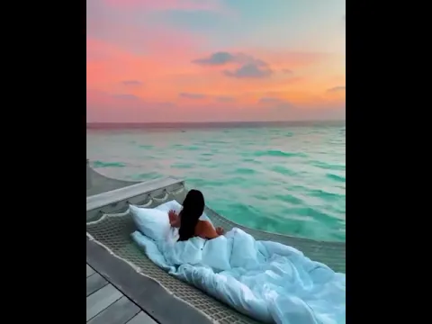 Waking up with the sun ☀️ #shorts #maldives