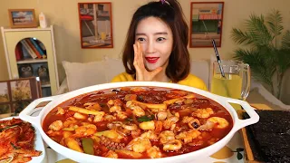 MUKBANG] 낙곱새 김치 재래김 먹방 NAGGOBSAE / KIMCHI / TRADITIONAL LAVER /
