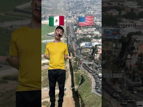 USA and Mexico or South Korea and North Korea #shorts