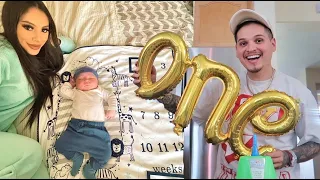 CELEBRATING BABY SOLIVEN'S 1ST MONTH! **ADORABLE**