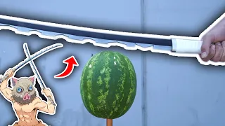 Can Inosuke's Sword Really Slice? Demon Slayer