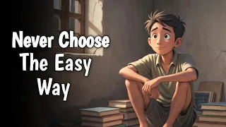Never Choose The Easy Way | Life Lesson Story l Inspirational Story
