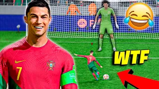 Jugué con CR7 pequeño en el FIFA