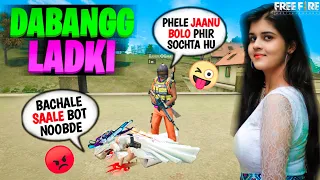 UP ki Dabang LADKI ne Diya Gali😂फिर Kalua ko aya Gussa or kar diya Sabka Khopri Khali-Garenafreefire