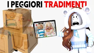 LE MIGLIORI STORIE DI TRADIMENTI SU ROBLOX!