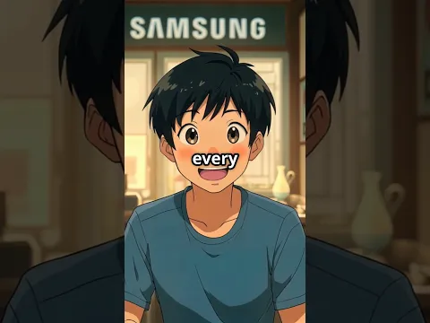 FROM NOODLES TO GALAXY! 😱 (SAMSUNG’S UNBELIEVABLE GLOW-UP!)#samsung #mustwatch #facts