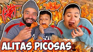 EL RETO DE LAS ALITAS MAS PICOSAS