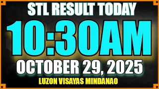 Stl Result Today [10:30am OCTOBER 29, 2025] | Lotto Result Today